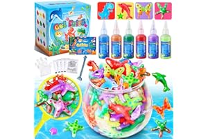 JOPSHEEN Magic Water Elf Toy Kit, 6 Colori Magico Acqua Fairy Gel per Bambini, Attivita Creative Bambino, DIY Giocattolo Fatto a Mano per Ragazzi e Ragazze