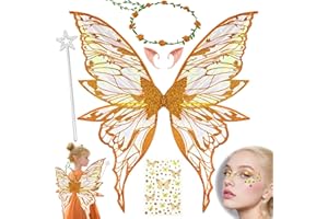 YeahBoom Alas de Hada,Disfraz de Alas para Carnaval o Fiestas