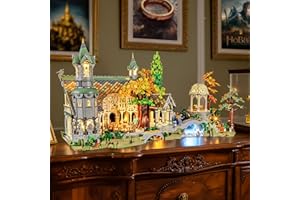 YEABRICKS LED Light for Lego-10316 Lord of the Rings THE LORD OF THE RINGS: RIVENDELL Building Blocks Model (Lego Set NOT Included)