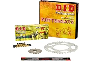 FEUERSTUHL.DE GMBH Kettensatz Yamaha WR 125 R, 2009-2013 (DE07) DID X-Ring extra verstärkt gold