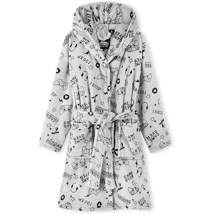 DC Comics Badjas voor jongens kinderen fleece Batman-badjas met capuchon (13-14 jaar, zwart DC Comics Badjas voor jongens kinderen fleece Batman-badjas met capuchon (13-14 jaar, zwart