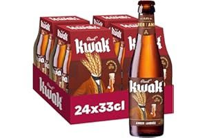 Kwak Bière Ambrée Pack 24 Bouteilles 33cl