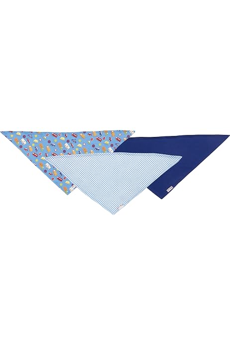 Foulard Tour De Cou Pippi Bébé - Coton Bio Absorbant, 5 Boutons Pression, Mixte