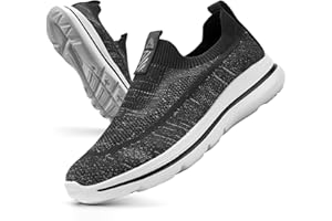 ODCKOI Chaussures de Course Homme Slip on Baskets Running Gym Fitness Légères Sneakers Marche Casual Tennis Respirante Sport Chaussures