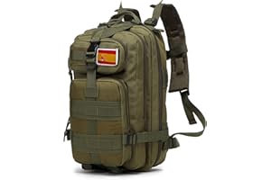 GUJOIN Mochila De Pesca De 20 Litros Impermeable De Nailon Duradera,Mochila Deportiva Táctica Militar Al Aire Libre Mochilas De Senderismo Casual