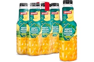 ‎GRANINI granini Sensation Minty Melon (6 x 0.75 l), 30% Fruit, Honeydew Melon, Mango, Mint, Party Drink, Vegan, Lactose Free, with Deposit