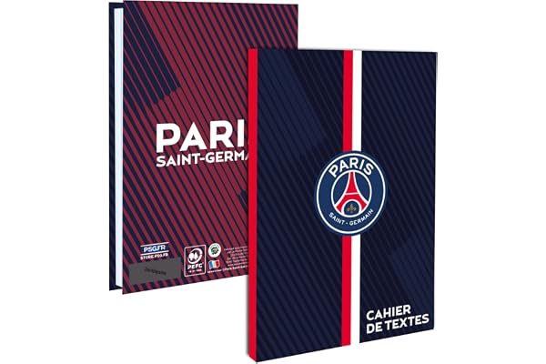 Paris Saint-Germain Cahier de Texte PSG - Collection Officielle