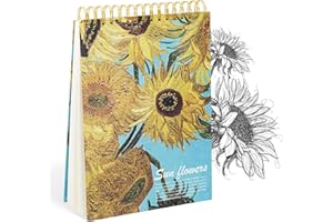 KEBUYE A4 Sketchbook Drawing Sketch Pad - Sketch Book Art Sketchbook Spiral Bound Painting Book - 200gsm/60 Pages Cartridge Paper for Landscape Portrait Sketching Colouring for Kids Artist Children Adults