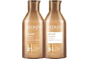 Redken | Balsam, återfuktar och mjukar upp torrt hår, All Soft, 300 ml & Redken | Schampo, återfuktar och mjukar upp torrt hår, All Soft, 300 ml