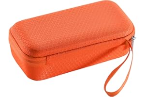 Hzycwgone Case for 3Doodler Start+ Essentials (2023) 3D Pen,Portable Carrying Storage Bag for 3D Printing Filament Refill Pack & USB Cable (Orange)