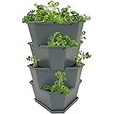 GUSTA GARDEN Paul Potato Starter Kartoffelturm - stapelbar - Hochbeet/Pflanzgefäß/Blumentopf für Balkon, Garten und Terrasse 