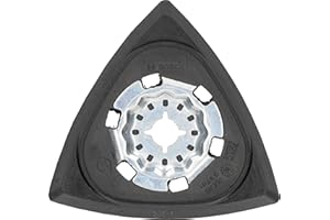 Bosch Accessories 2609256956 AVZ93G Plateau Abrasif Delta pour tous les Outils Multifonctionnels PMF