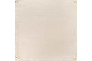 ZOKABOC Fire Pit Mat Grill Mat Gas BBQ Heat Proof Mat, Fiberglass 50X50cm Square Fireproof Mat for Wood Burner, Fire Resistant Mat for Decking, Grass, Firepad, Camping, Patio Shield, Wooden Floor