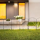 DEKORATİF BAH&Ccedil;E &Ccedil;İTİ 10'LU SET 330CM MODEL - 1 SİYAH HOBİ BAH&Ccedil;ESİ, &Ccedil;İ&Ccedil;EK, SEBZE, MİNİ BAH&Ccedil;E