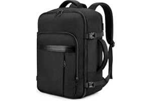 VSNOON for New Ryanair Cabin Bags 40x30x20 Underseat 24L Travel Backpack Hand Luggage Bag with Wet Pocket, Carry-ons Bag Cabin Size Rucksack Fit 15.6 Inch Laptop for Ryanair, Wizz Air, Vueling, Black