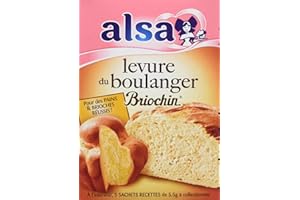 Alsa Levure De Boulanger Briochin 5 Sachets 28g