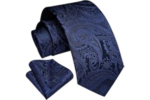 HISDERN Standardowy krawat Mężczyźni Tp201v8s-ak