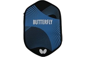 Sunflex Butterfly Case II Table Tennis Case | Storage Bag for Two Table Tennis Bats & Six Table Tennis Balls | Suitable for All Ages of Beginners, Advanced & Professionals
