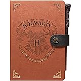 Grupo Erik Quaderno A5 Harry Potter con Penna a forma di Bachetta Magica, Notebook Quaderno Puntinato