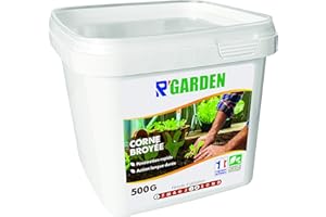 R'GARDEN R’Garden | Engrais Organique Corne Broyée | Engrais Ecologique | Fertilisant Naturel | Nourrit en Profondeur | Facile d’Utilisation | 500G