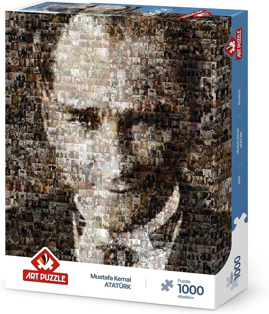 Art Puzzle Mustafa Kemal Atatürk (Kolaj Puzzle) 1000 Parça Puzzle