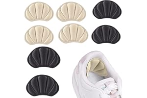 ZHIHUITL Cuscini per tallone Pad Heel,di cuscinetti per il tallone,4 paia comodi cuscinetti per il,soletta autoadesiva per la cura dei piedi per scarpe,impediscono ai talloni di sfregare e scivolare