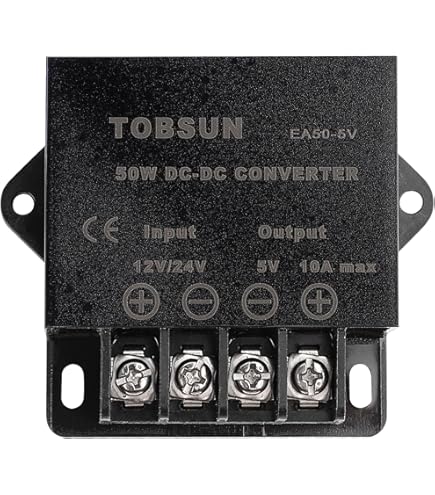 DC-DC Convertor Spanningsverlager 36/48V naar 24V 20A 480W voor Auto Elektrische Alarmen Radio's en Motoren