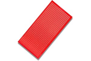 AREABOXES Kit para Reparación De Piloto Trasero, Kit para Reparar Roturas, Fisuras, Grietas O Quebraduras En Las Luces Traseras. Apto ITV. Kit Reparación Rápido Y Fácil (Individual, Rojo)