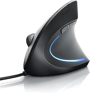 CSL Optische Funk Maus Vertikale Ausführung Ergonomisches Design RSI Syndrom