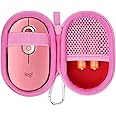 co2CREA Hard Travel Storage Case for Logitech POP/Pebble Mouse 2 M350s /M350 Wireless Bluetooth Mouse (Case Only,Excluding Mouse)