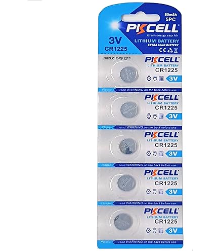 EEMB 6-pack CR1225 Batterij 3V Lithium Knop Coin Cell Batterijen 1225 Batterij DL1225 BR1225 voor Thermometer, Afstandsbediening, Horloge, Calculator, Elektronisch notitieboek, Mobiel Spel