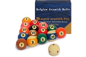 Aramith Super Pro-Cup TV Billiard Pool Ball Set 2 1/4"