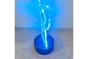 BIRBANN Lampada Stitch, Lampada Anime Illusione 3d, Luce Notturna Lilo E Stitch, Luce LED Touch Intelligente A 7 Colori, Regalo Di Compleanno, Regalo Di Natale