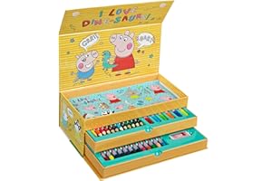 Undercover Caja de Pintura, Color Rosa, Peppa Pig (PIQA4140)