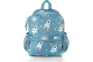 TA Trend Atelier Zainetto Bambini Asilo, Borsa Asilo, Zaino Bambini - Senza PFC, Idrorepellente, Con Fascia Toracica, Catarifrangenti - 6 Litri