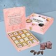 Chocoloony Happy Birthday Chocolate Wooden Gift Box With Wishing Card Combo For Girlfriend, Boyfriend, Husband, Wife, Sister And Lover, 12 Gram