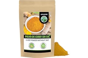 Alpi Nature Curry en Polvo Suave 500g, Polvo de Curry sin Sal, Especias Indias para Cocinar