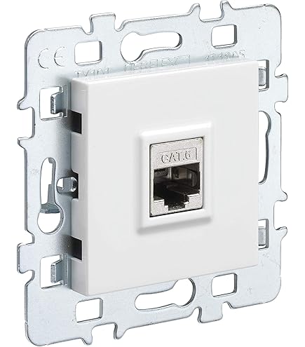 Legrand 067396 - Prise RJ45 blindée cat. 6 STP Céliane - Grade 2/3 TV