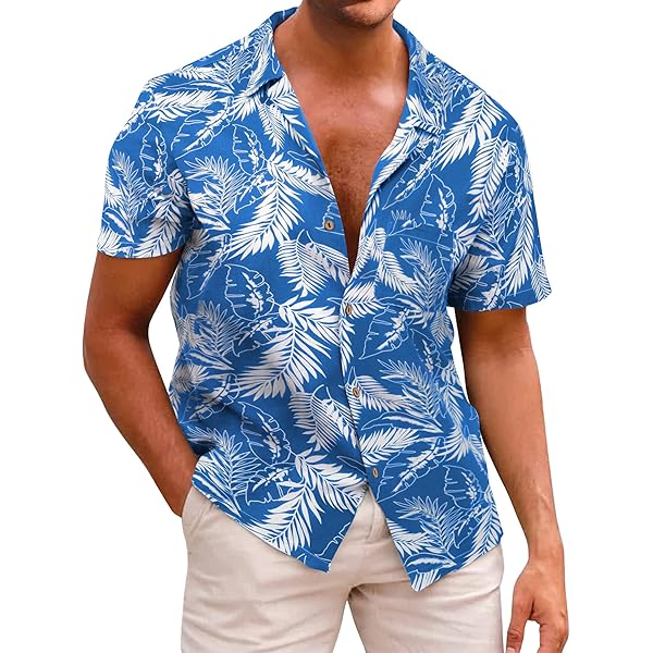 Hawaiihemd Herren & Jungen - Matching Set Vater & Sohn Aus Baumwolle