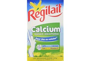 Régilait Lait en Poudre Écrémé Vitalité 300 g - Lot de 6