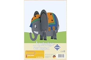 Pebaro - Kit per traforo con Disegno di Elefante