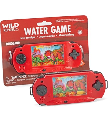 Mini giochi d'acqua. Giochi d'acqua ad anelli per ragazze e ragazzi. Gioco di abilità di viaggio Aguaplay. Acqua Geme. Aqua Play. (Rex Scheletrico