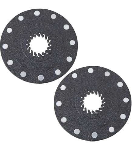 PAS D17 Magnetscheibe Für KM-DH Pedalsensor – 12 Magnete, Für 22T Kettenblatt, Mit 5-Arm-Adapter
