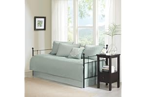 Madison Park Quebec Tagesbett Casual 75"x39" Quebec Seafoam