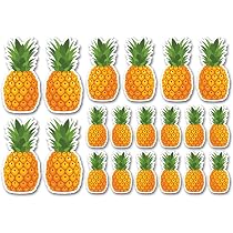 A5 Aufkleberbogen Ananas – Vinyl-Aufkleber Für Scrapbooking, Dekoration, Obst-Motiv