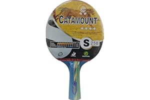 Kounga Table Tennis Racket Giant Dragon Catamount-4 Stars Raquette Unisexe, Rouge/Noir, Taille Unique