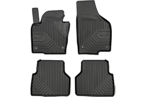 M MOTOS Alfombrillas de Goma para Volkswagen Tiguan I 2007-2016 Mejore la Comodidad de Sus Viajes con la Alfombra Antideslizante Car No.77- Alfombrillas de Coche para Varias Estaciones