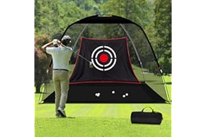 KAIDIDA Golf Practice Net for Driving Chipping Heavy-Duty Portable Garden Training Net with Target Carry Bag Home Golf Accessories