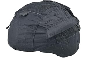 ATAIRSOFT Airsoft Tactical Housse de Casque Militaire Mich 2000 Ver2/ACH avec Poche arrière