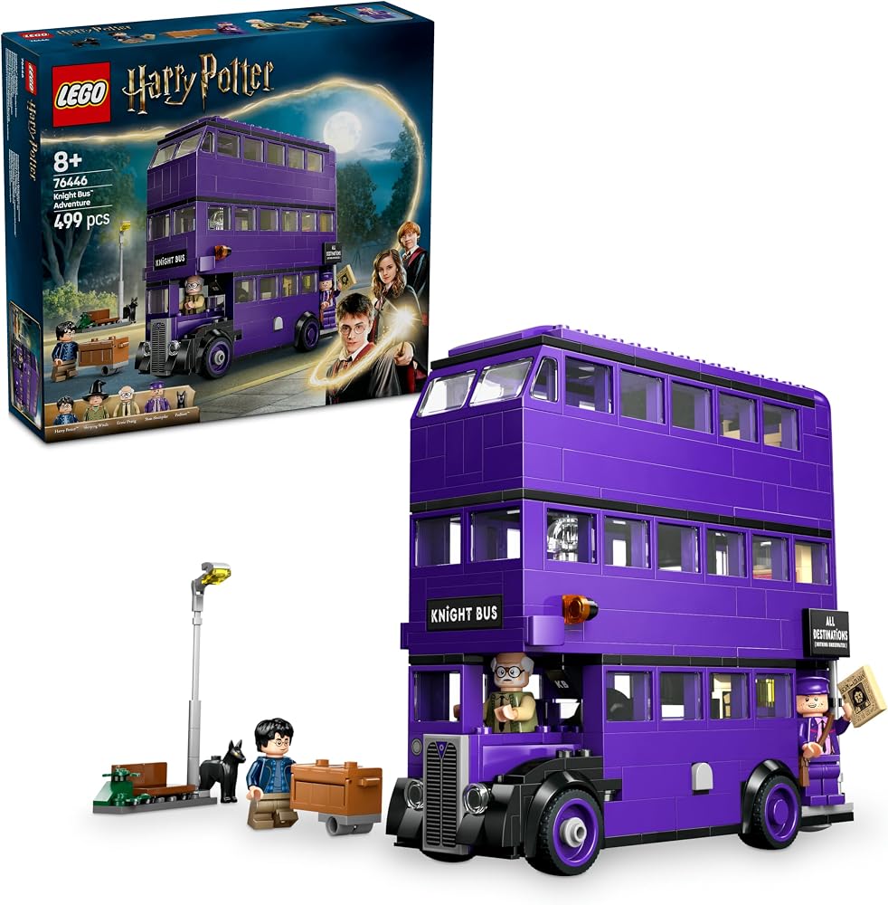 LEGO Harry Potter Hızır Otobüs Macerası 76446 | 8 Yaş ve Üzeri Çocuklar için 5 Karakter İçeren Oyuncak Yapım Seti, Doğum Günü Hediyesi (499 Parça)